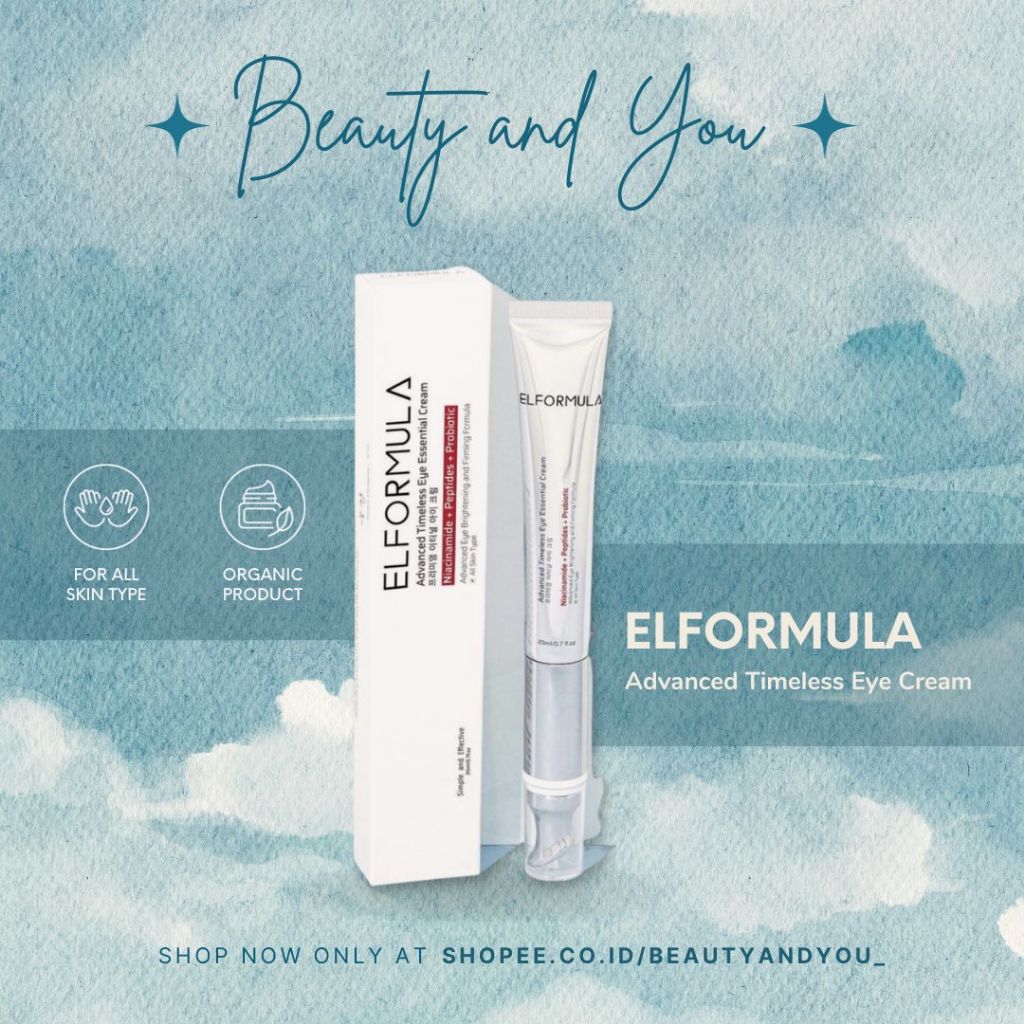 Jual ELFORMULA Advanced Timeless Eye Essential Eye Cream (ORIGINAL