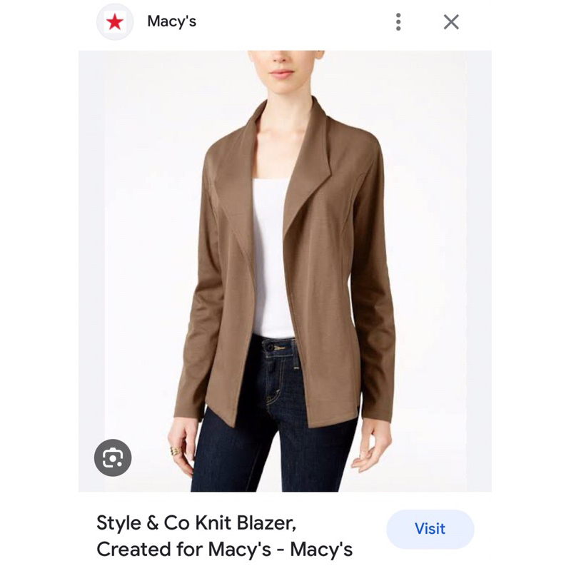 Jual (N212) stylenco linen shrunken blazer | Shopee Indonesia
