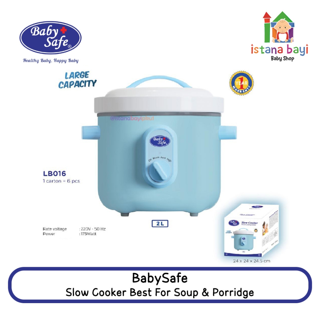 Jual Baby Safe Slow Cooker 2L LB016 Slow Cooker Shopee Indonesia
