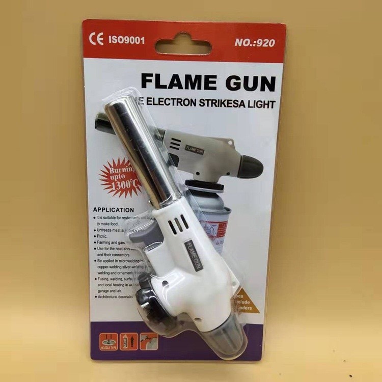 Jual Kepala Flame Gun Bbq White Portable Gas Blow Torch Shopee Indonesia