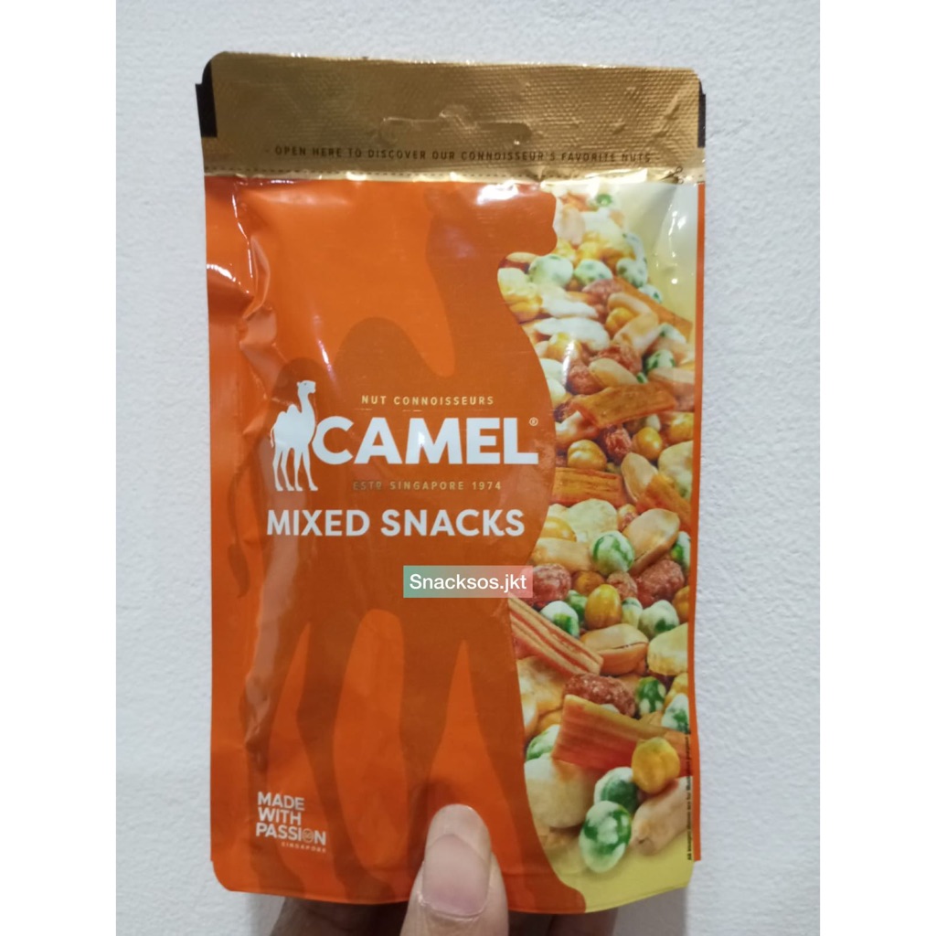 Jual CAMEL NUTS KACANG COATED GREEN PEAS / PISTACHIO / MIXED SNACKS ...