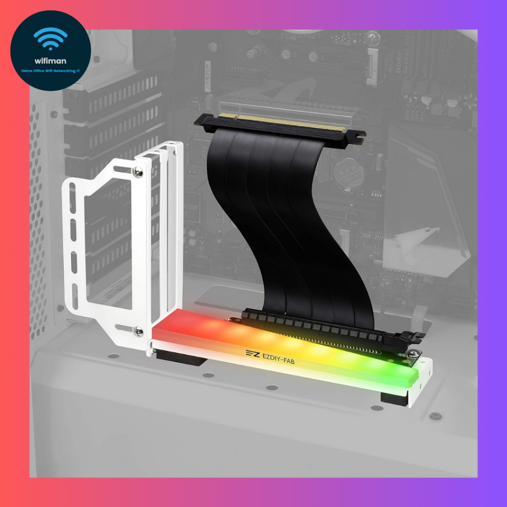 Jual EZDIY ARGB Vertical GPU Mount PCIe Gen 3.0 VGA RTX Gen3 Hitam ...