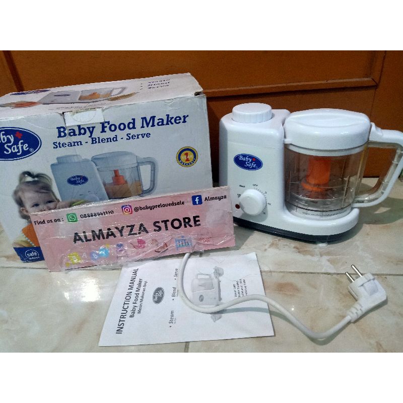 Jual Baby safe food maker Preloved Shopee Indonesia