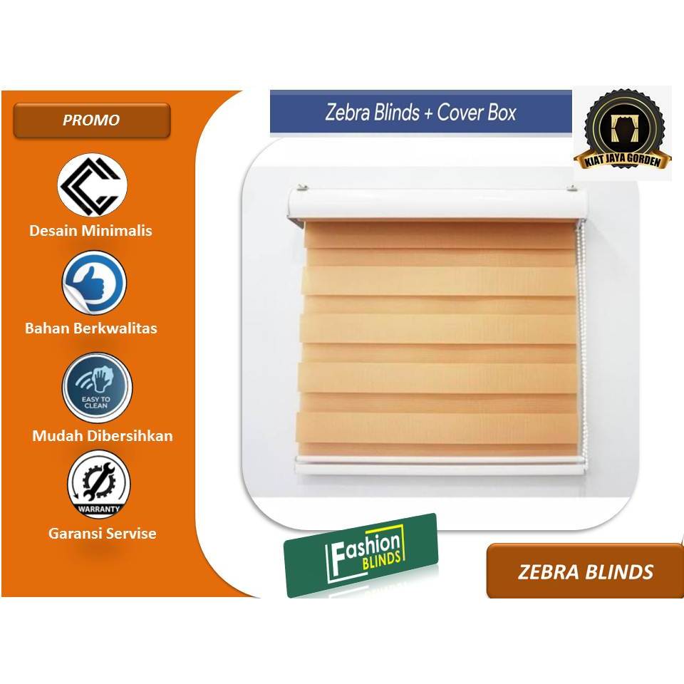 Jual SHARP POINT, GORDEN ZEBRA BLINDS, MINIMALIS MODERN, DIPRODUSKI ...