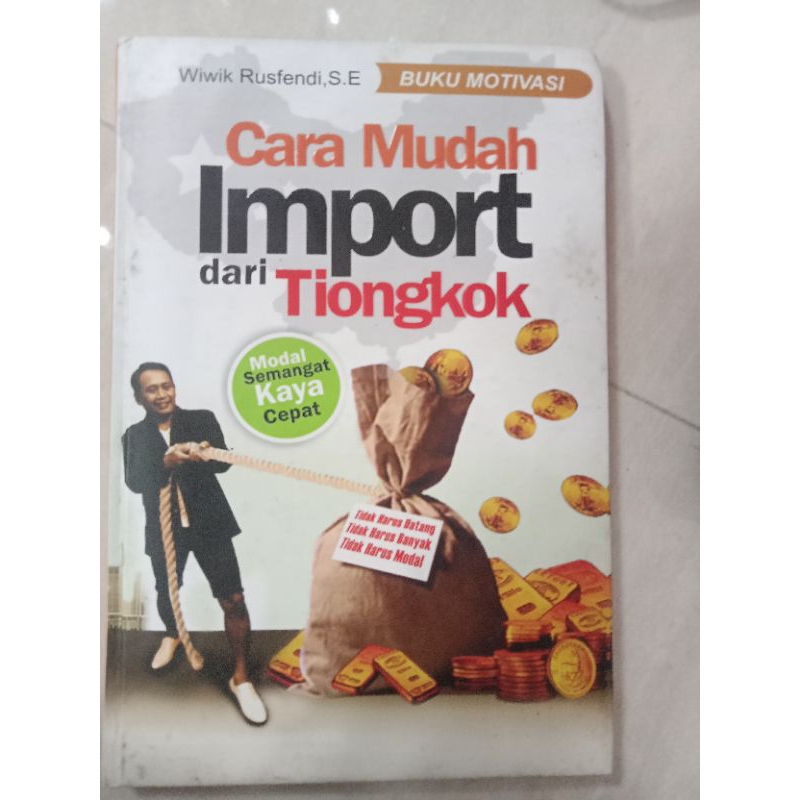 Jual cara mudah import dari tiongkok buku bekas seperti baru | Shopee ...