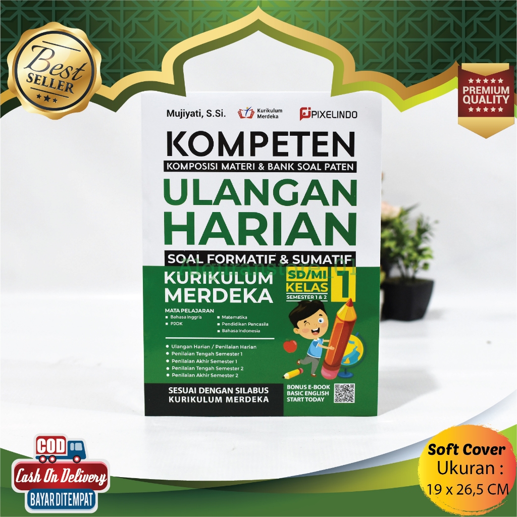 Jual Buku Kompeten Ulangan Harian Kurikulum Merdeka Lengkap Kelas 1 Sd ...