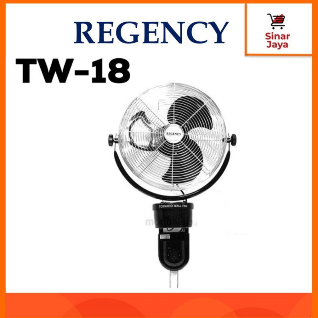 Jual Regency Tw 18 Wall Fan Kipas Angin Dinding Besi 18 Inci Tornado Shopee Indonesia 4689