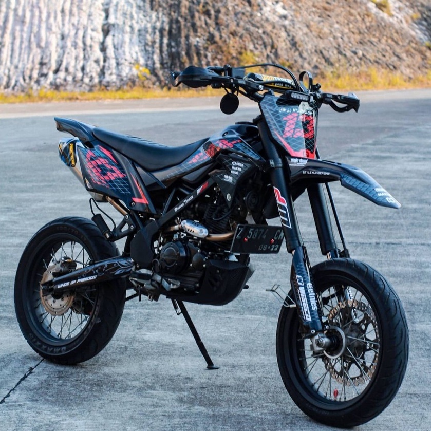 Jual Decal D Tracker Full Body Decal Klx Bf Gordon Crf Wr Shopee