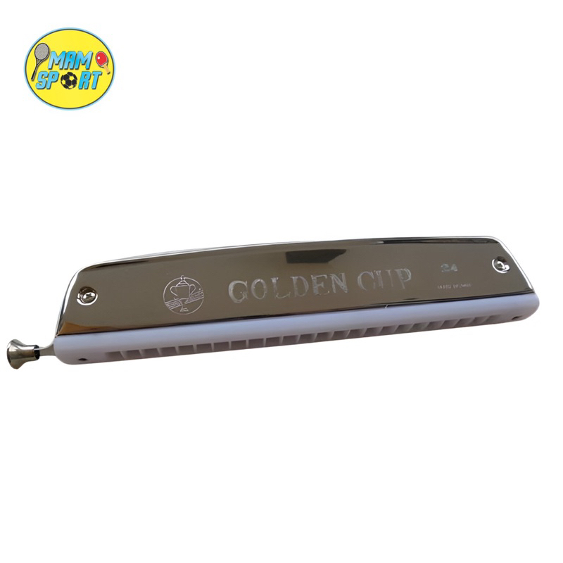 Jual Harmonica Harmonika Golden Cup Chromatic 24 hole JH024A Shopee