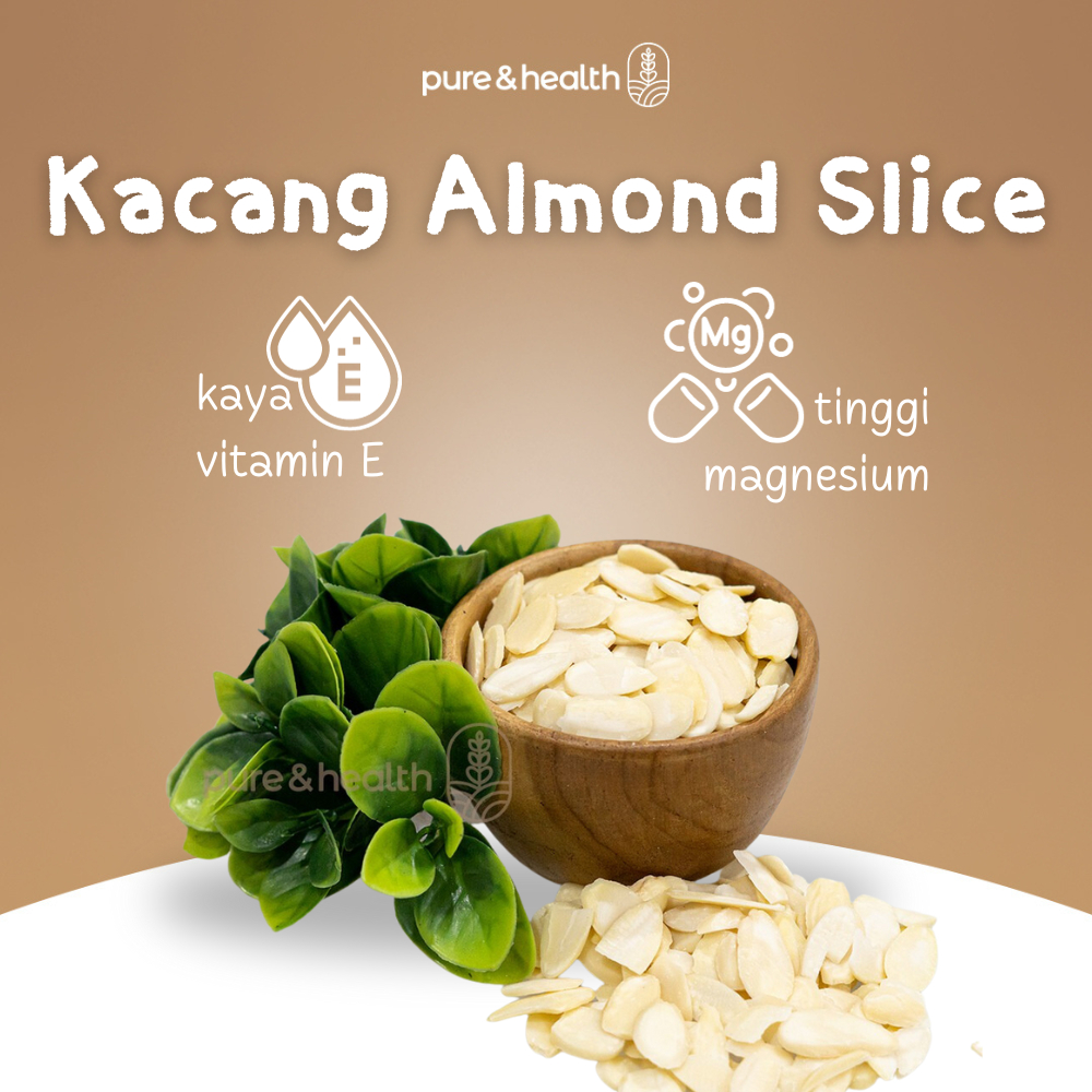 Jual Kacang Almond Slice 1 Kg Almond Iris Original Natural Super Food Shopee Indonesia 5219