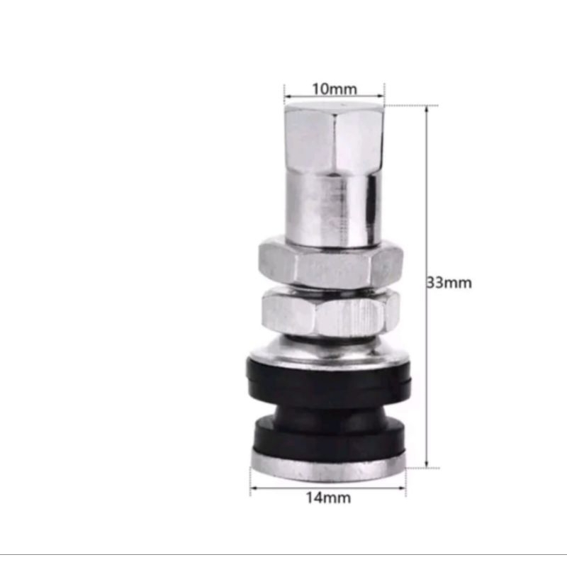 Jual Pentil Pendek Ban Tubeless Mobil Motor Pentil Tubles TR161 ...
