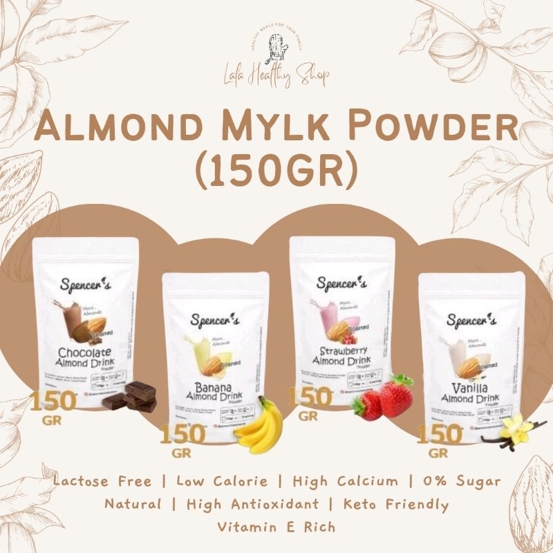 Jual Spencer's Susu Almond Bubuk / Almond Milk Powder 150gr (⚠ Khusus ...