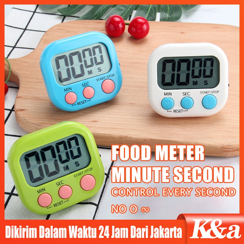 Jual Pengatur Waktu Masak Stopwatch Alarm Dapur Timer Masak Digital Alarm Dapur Masak Clock