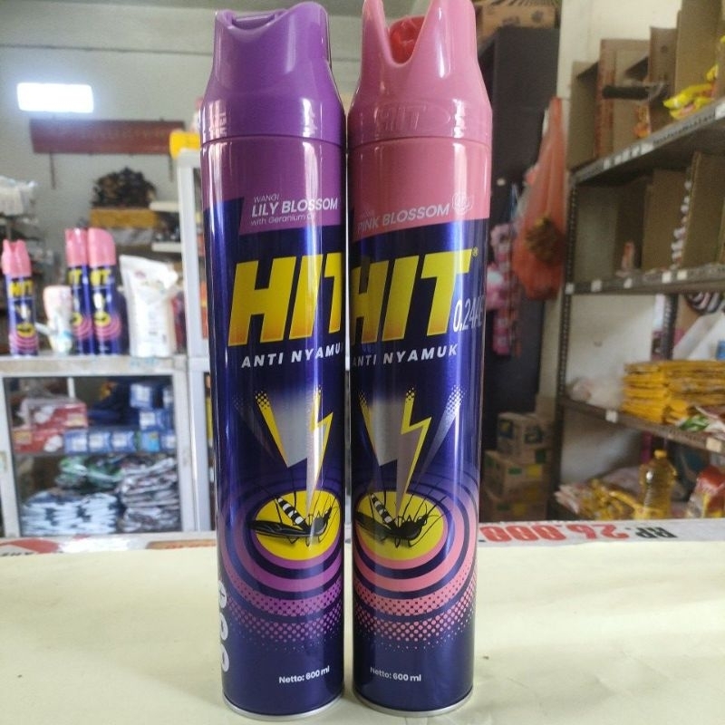 Jual Hit semprot aerosol. anti nyamuk dan kecoak 600ml | Shopee Indonesia
