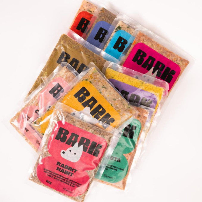 Jual BARK PET Cooked Dog Food Trial Pack 9 Flavors Makanan Anjing Paket