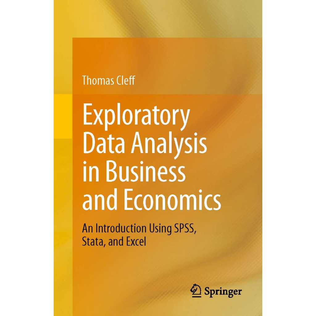 Jual Buku Thomas Cleff (auth.) - Exploratory Data Analysis In Business ...