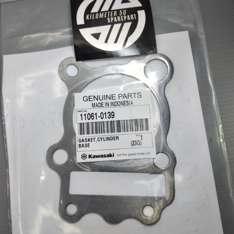 Jual PAKING BLOK SEHER KAWASAKI ZX 130 ORIGINAL KAWASAKI 11061