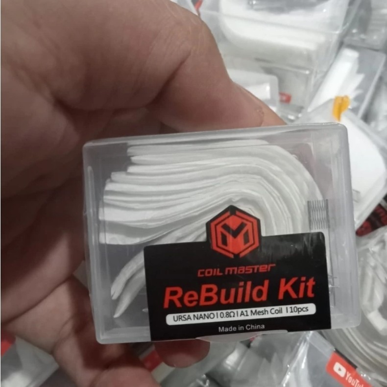 Jual Coil Master ReBuild Kit URSA NANO 0.8Ω Shopee Indonesia