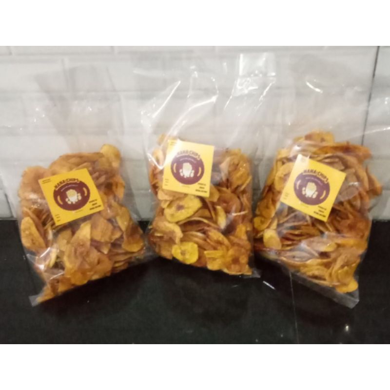 Jual Nana Chips Keripik Pisang Madu Gurih Dan Manis 250 Gram Snack