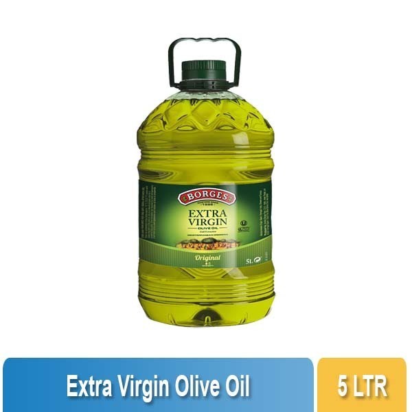 Jual Borges Extra Virgin Olive Oil 5 Liter 5000 ml 5lt | Shopee Indonesia