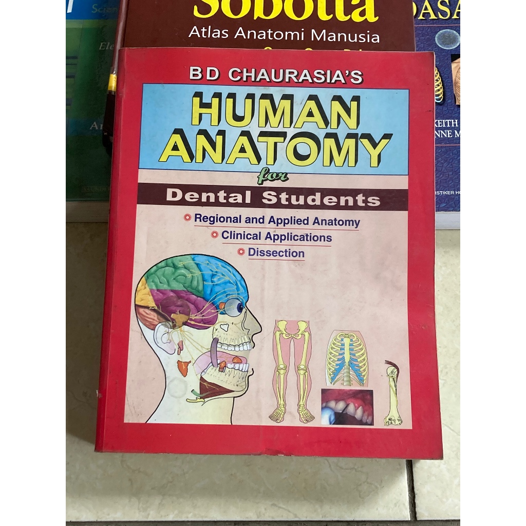 Jual PRELOVED BD Chaurasia's Human Anatomy For Dental Students ...