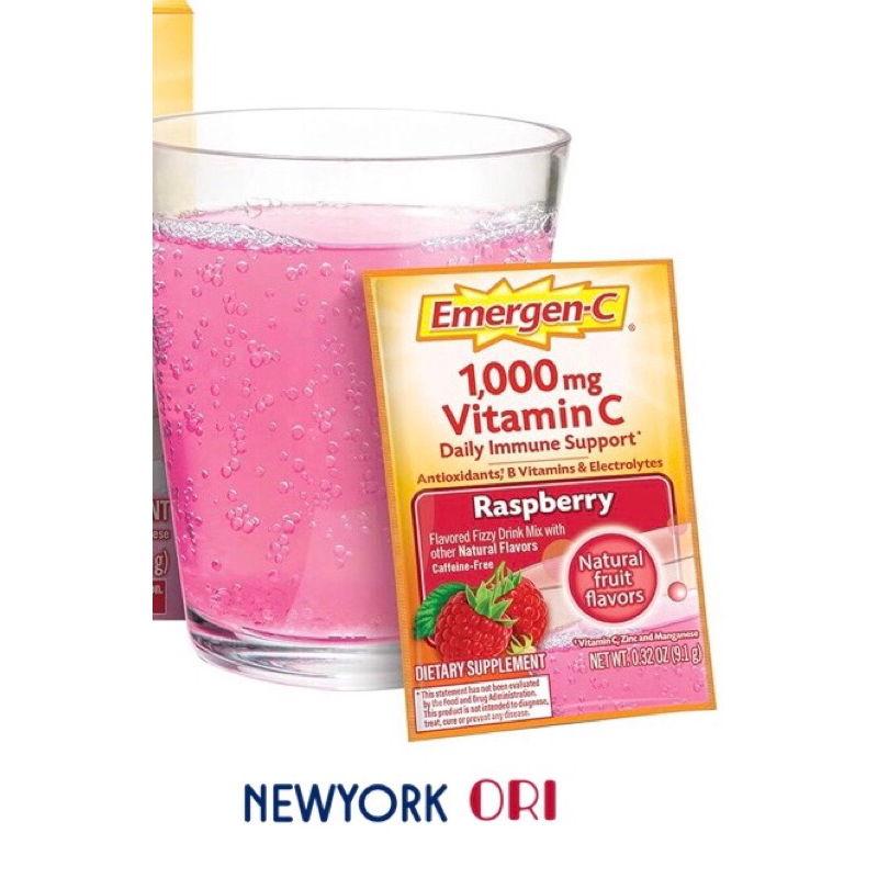 Jual EMERGEN C 1,000MG VITAMIN C, harga untuk per 6 sachet Shopee