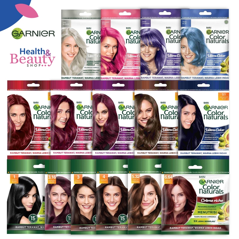 Jual Garnier Hair Color Natural Pastel Color Ultra Color Semir