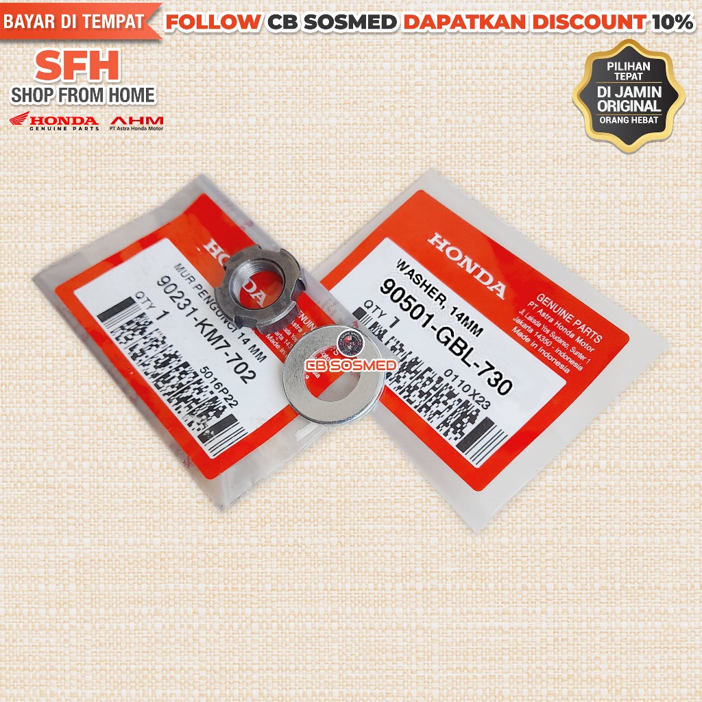 Jual Mur Kopling CB150R OLD Ring Rumah Kopling CB 150R Lama K15 Mur