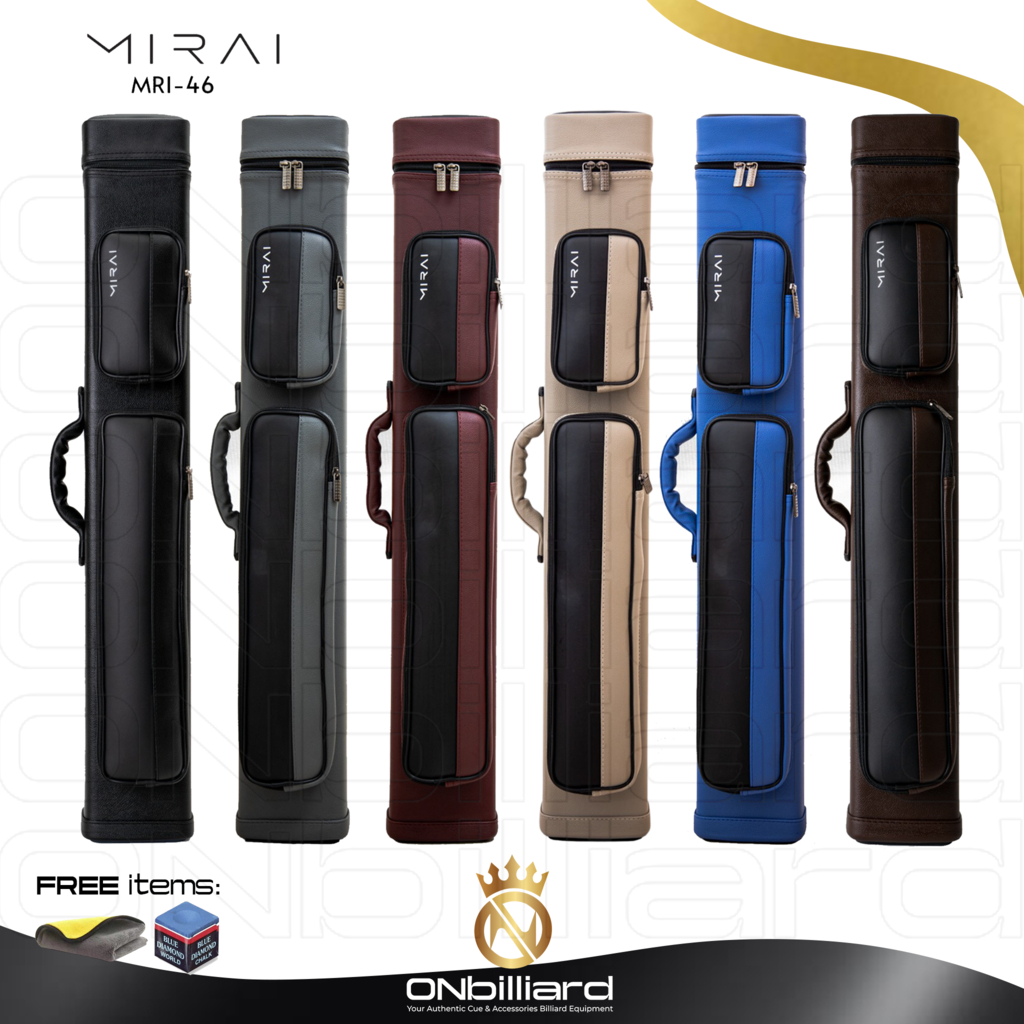 Jual Mirai 4x6 Tas Billiard Mirai Cue Case Billiard Mirai Burgundy