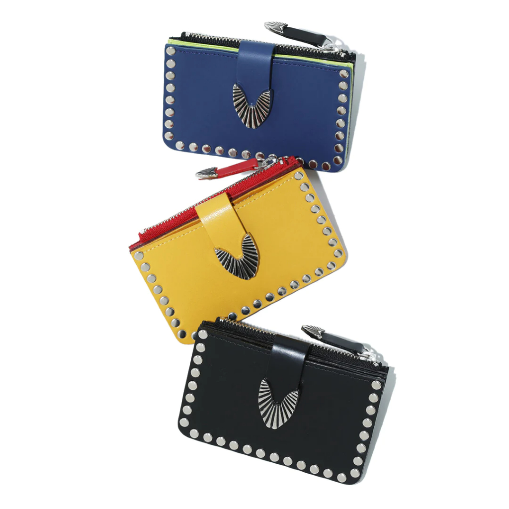 TOGA ARCHIVES Wallets Other Leather Studs Small Khaki Usage