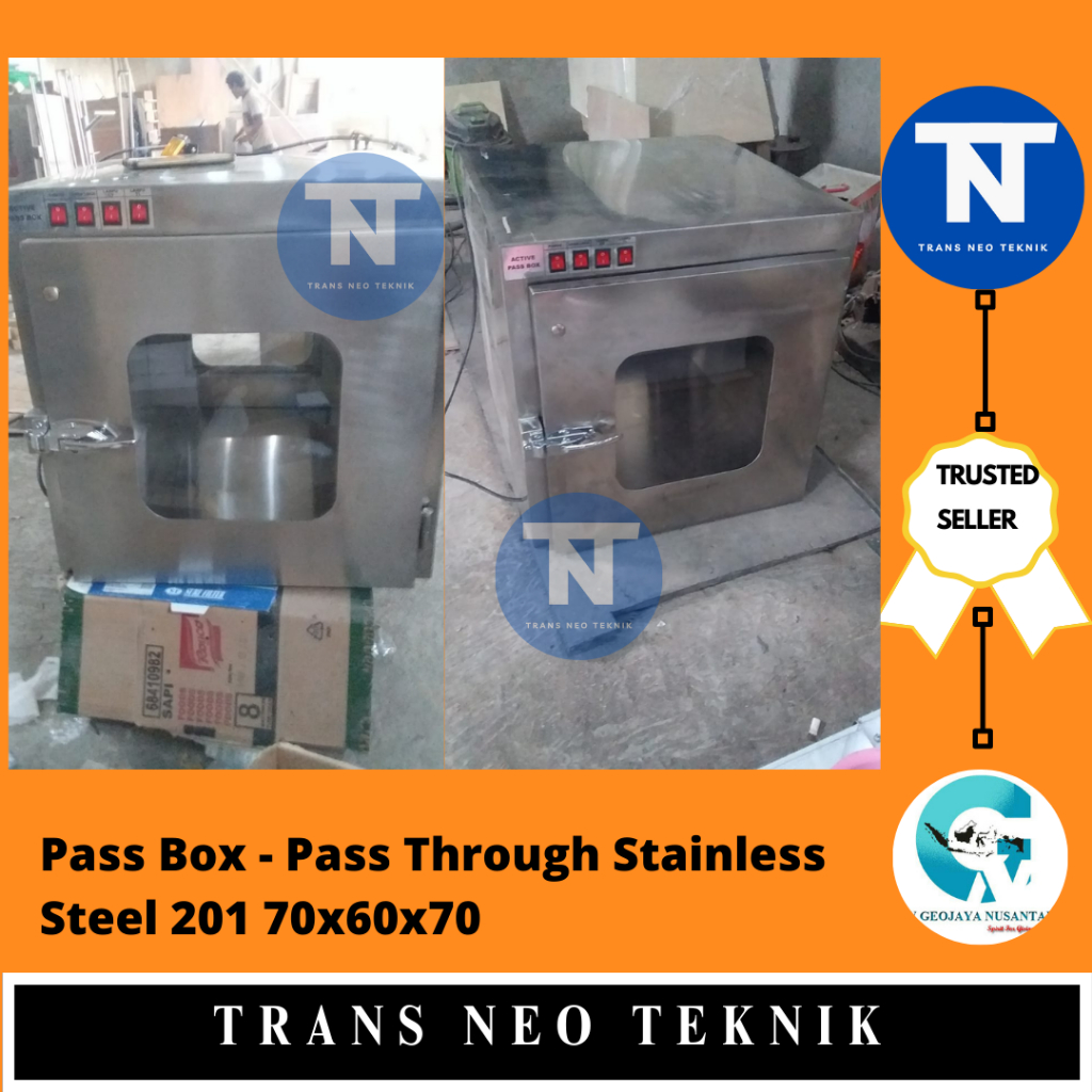Jual Pass Box - Pass Through Stainless Steel 201 70x60x70 | Shopee ...