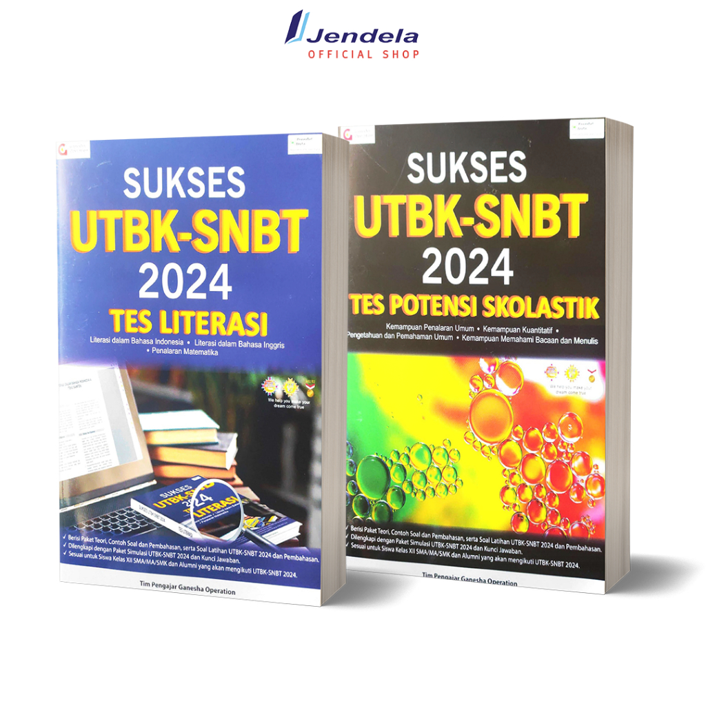 Jual Buku Sukses UTBK SNBT 2024 Tes Literasi Tes Potensi Skolastik By ...