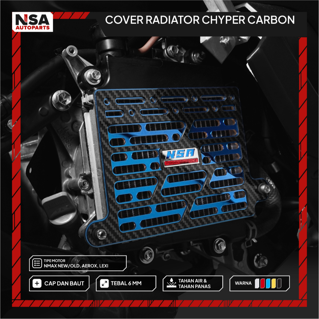 Jual Nsa Autopart Cover Radiator Vario 125 150 160 Pcx Adv Nmax Aerox Lexi New Old Cypher Tutup