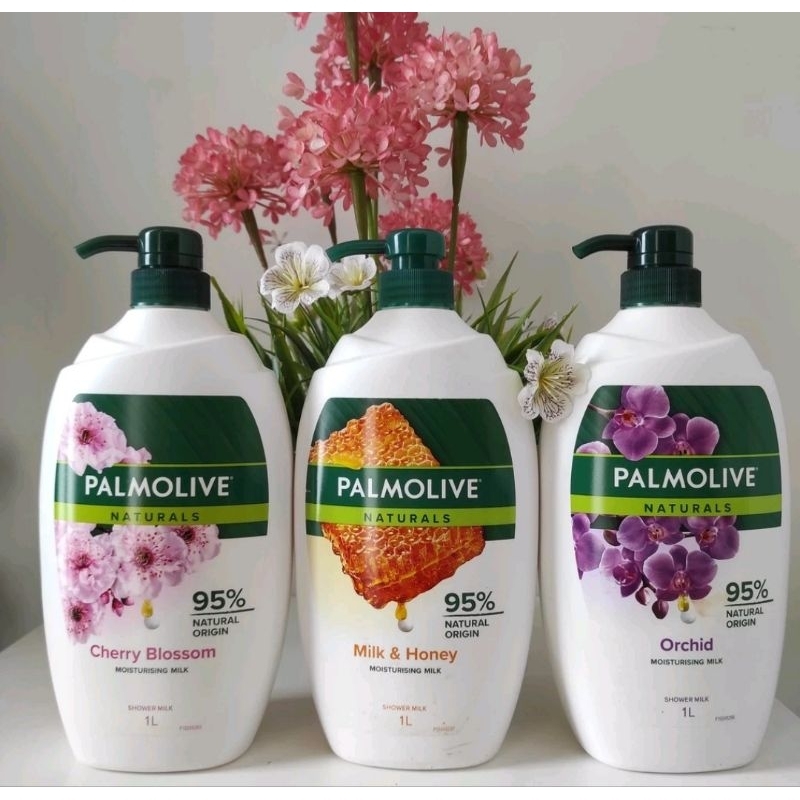 Jual Palmolive Natural Shower Gel Pump 1 Liter Shopee Indonesia