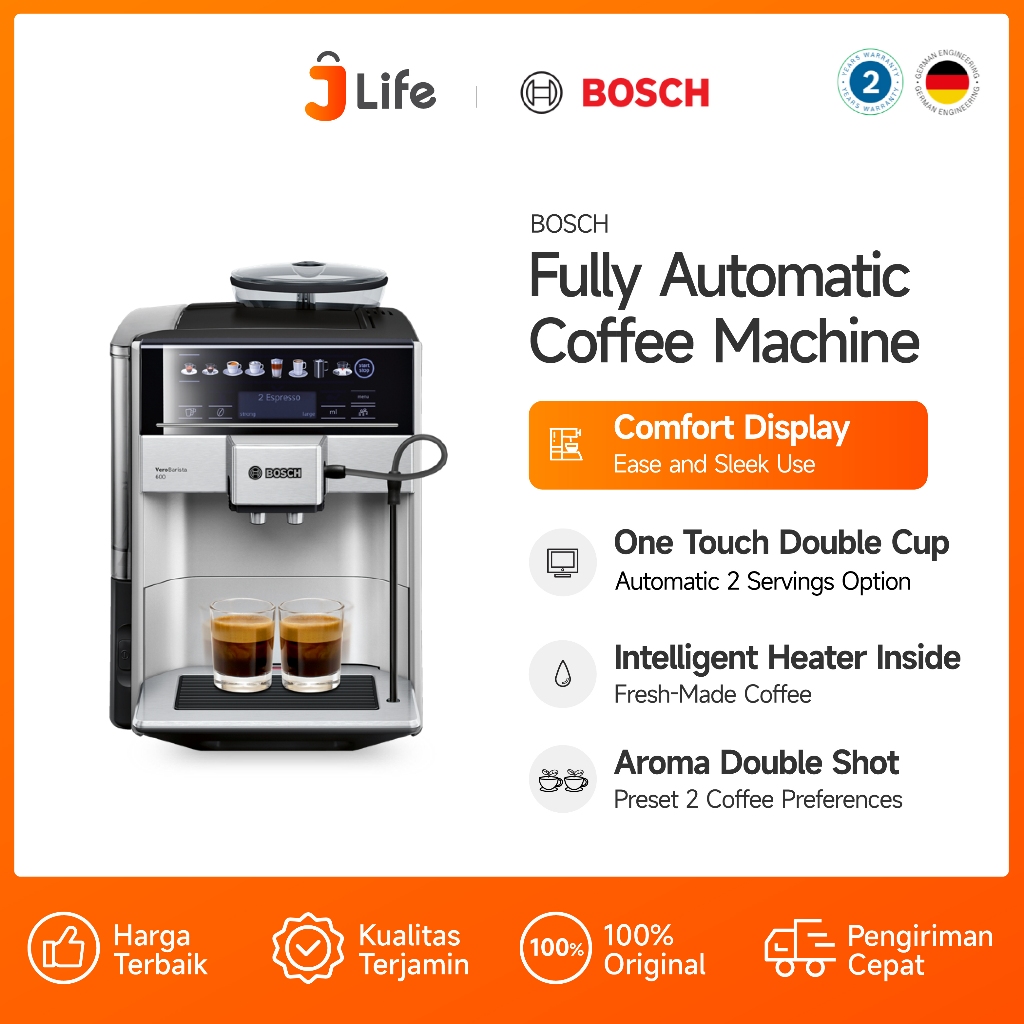 Jual Jlife Bosch TIS65621RW Fully Automatic Coffee Machine