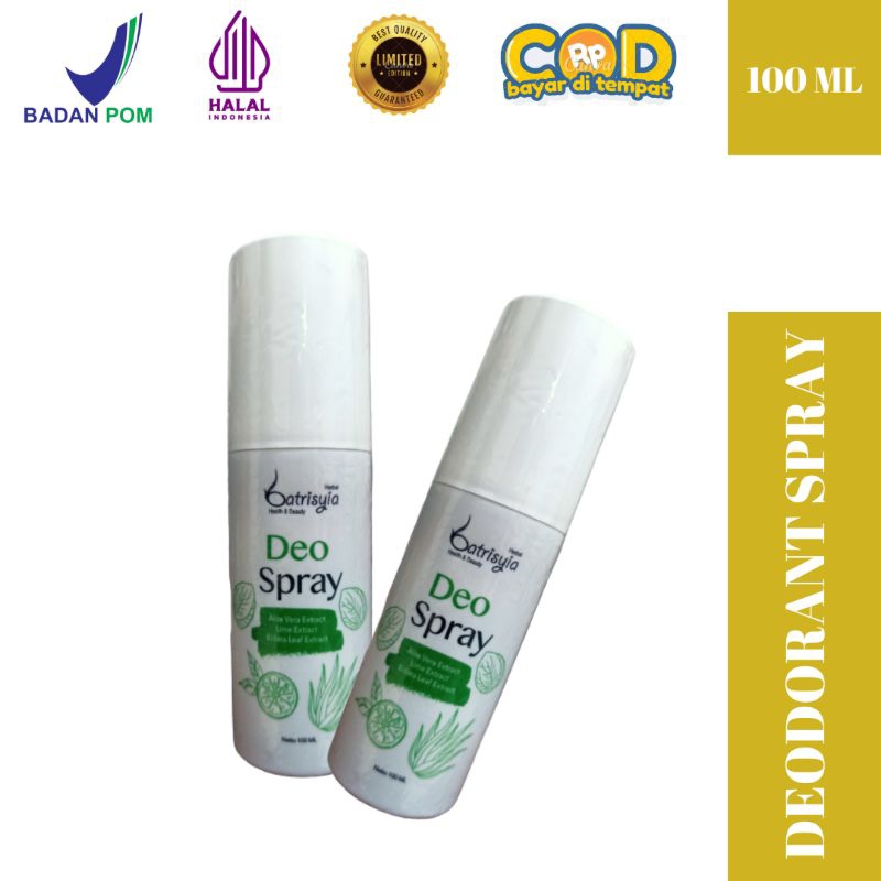 Jual BEST SELLER!! DEODORANT SPRAY BATRISYIA/ MEMUTIHKAN KETIAK 100 ML