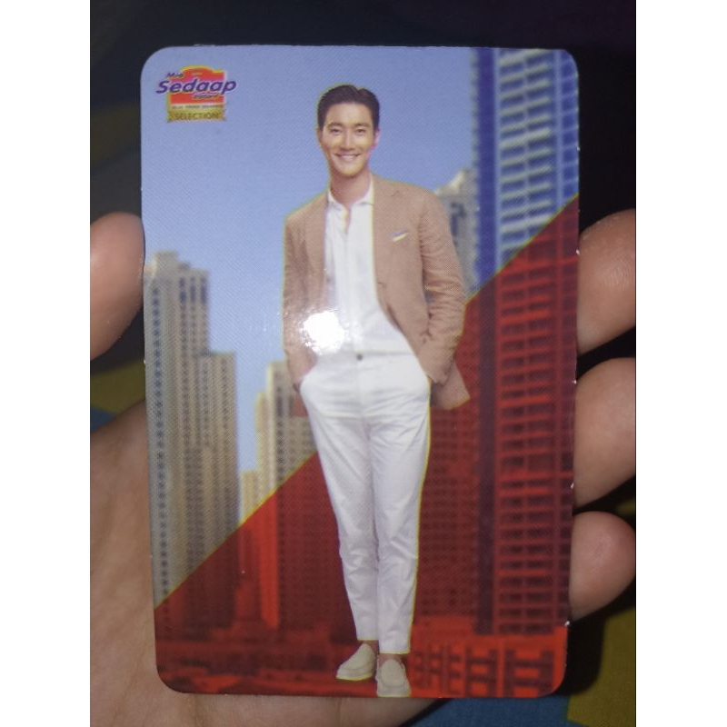 Jual Photocard Official Siwon Mie Sedaap Shopee Indonesia 