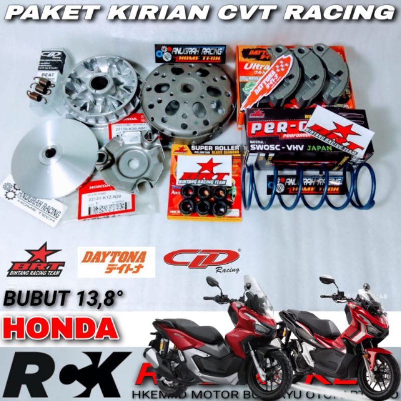 Jual Paket Full Upgrade Kirian Cvt Honda Adv K Z K S Vario Pcx