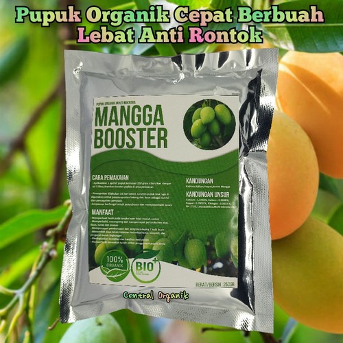 Jual Pupuk Organik Booster 250gr Pelebat Pemanis Buah Mangga ,Pupuk ...