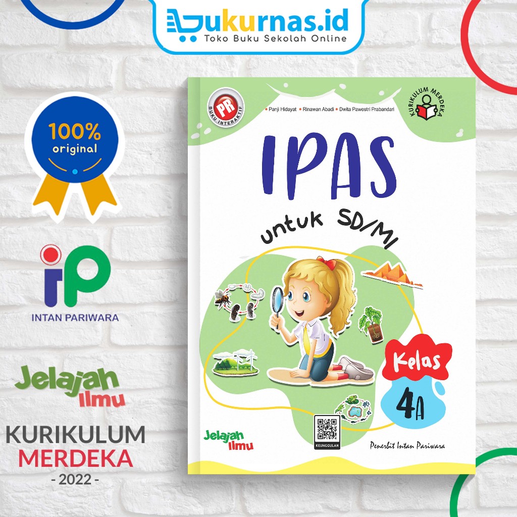 Jual Buku PR Interaktif IPAS 4A SD/MI Kelas 4 Semester 1 - K-Merdeka ...