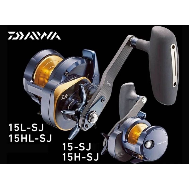 Jual Reel Jigging Daiwa SALTIGA 15HLSJ Handle Kiri Garansi 1 tahun Shopee Indonesia