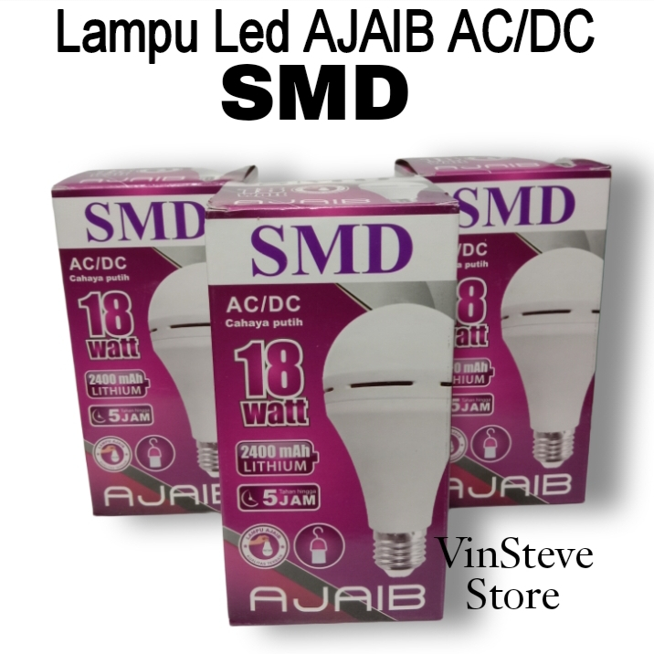 Jual Lampu Led Ajaib SMD AC/DC 18 Watt | Shopee Indonesia