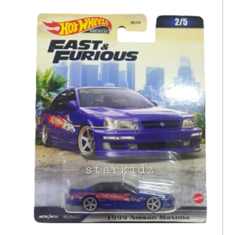 Jual Hotwheels 1999 Nissan Maxima Fast & Furious | Shopee Indonesia