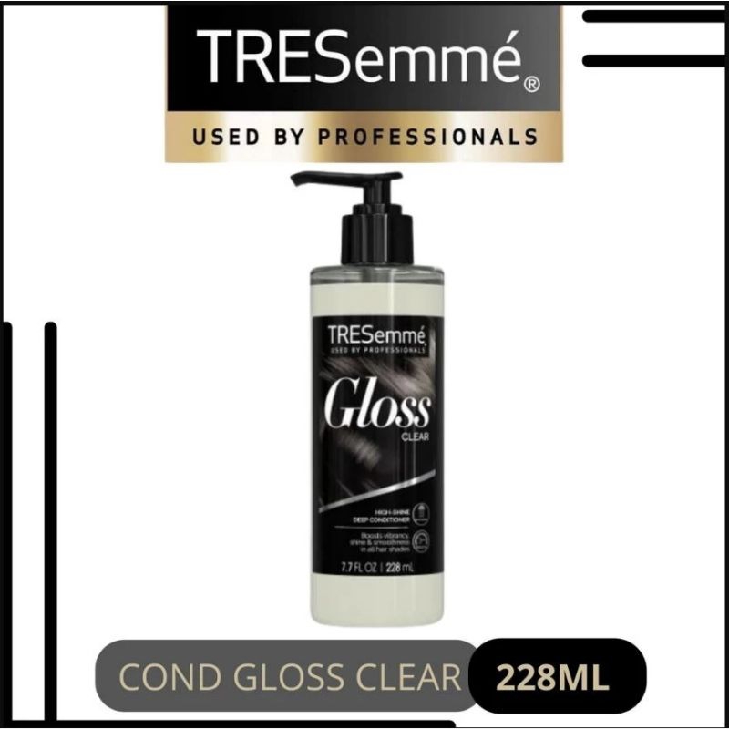 Jual TRESEMME Conditioner Gloss Clear 228ml | Shopee Indonesia