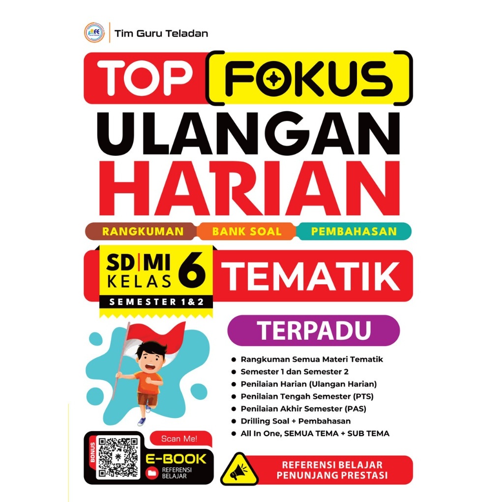 Jual Top Fokus Ulangan Harian SD Kelas 1-6 Kurikulum Merdeka Semester 1 ...