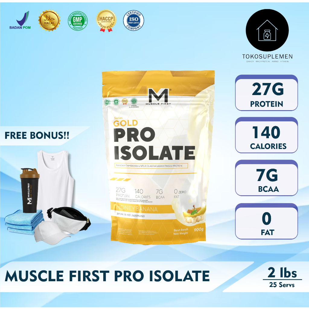 Jual MUSCLE FIRST M1 PRO ISOLATE 2LBS - ISOLATE WHEY PROTEIN 2 LBS ...