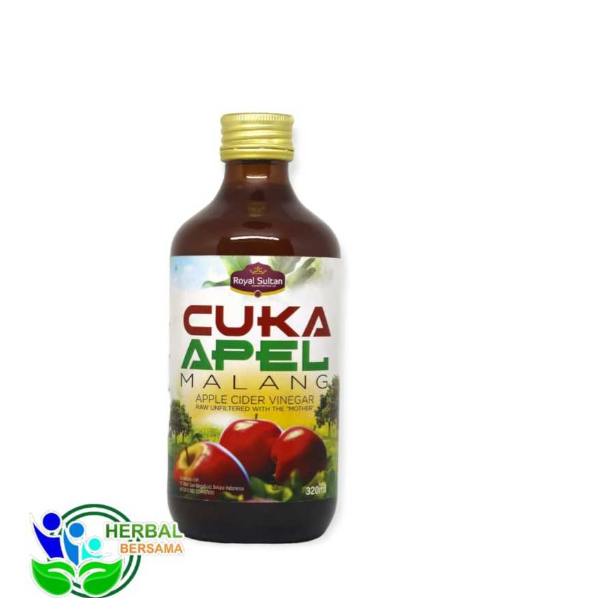 Jual Cuka Apel Batu Malang Royal Sultan Cuka Apel Organik 320ml Shopee Indonesia 0572