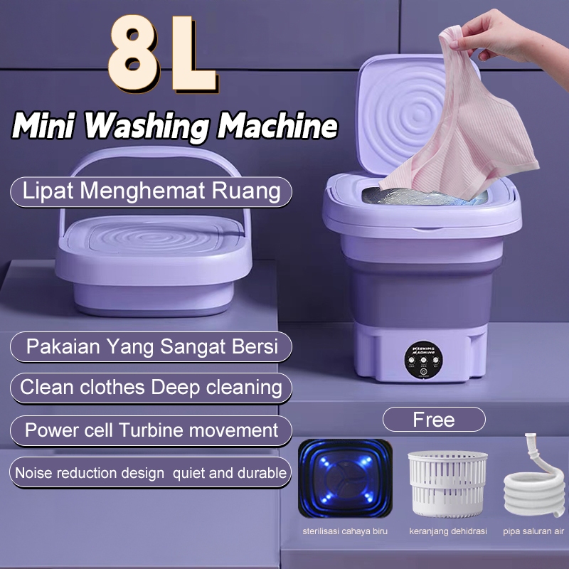 Jual KUCUU Mesin Cuci Mini Portable Lipat Mesin Cuci Kecil mesin cuci 1