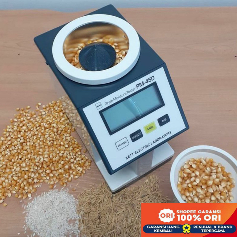 Jual KETT PM 450 ORIGINAL ASLI ( GRAIN MOISTURE METER ) Versi Terbaik