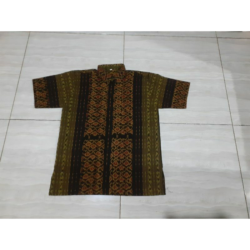 Jual Kemeja tenun rote baju tenun jepara etnik Ktb22 | Shopee Indonesia